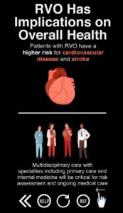 RVO Has Implication on Overall Health